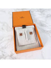 Mini Pop H Earrings Gold Hardware Rouge Rubys - HERMES - BALAAN 3