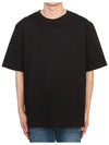 Men's short sleeve t-shirt LAY SNM 1066 BLACK - STUDIO NICHOLSON - BALAAN 1