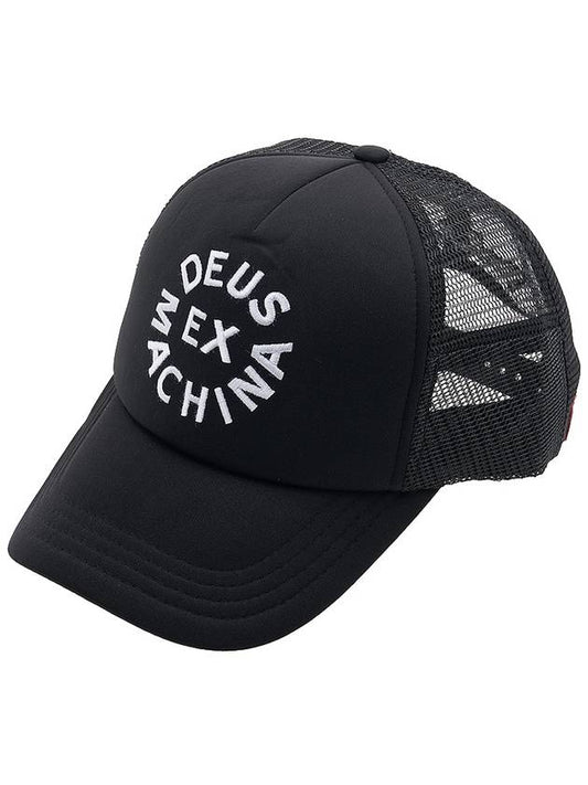 Circle Logo Tricker Hat DMA57994 BLACK - DEUS EX MACHINA - BALAAN 1