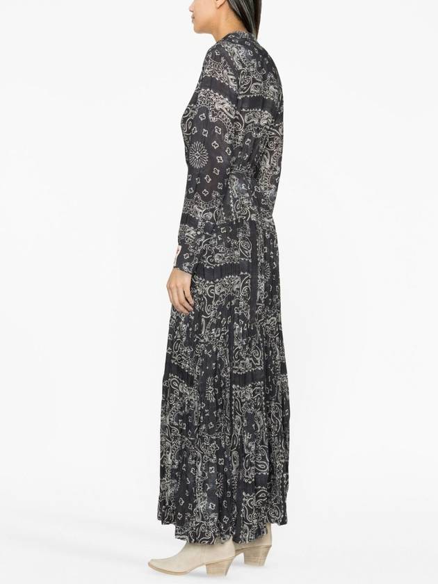 paisley-print maxi shirtdress - GOLDEN GOOSE - BALAAN 3