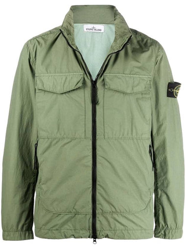 Waffen Naslan Light Watro Zip-up Jacket Olive - STONE ISLAND - BALAAN 1