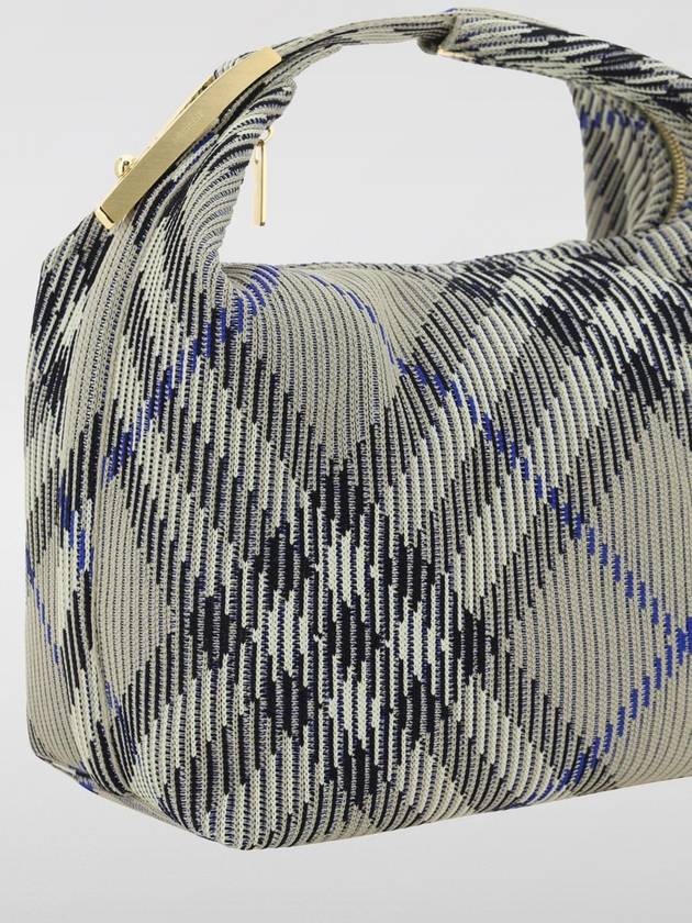 Peg Duffel Check Medium Tote Bag Lichen - BURBERRY - BALAAN 4