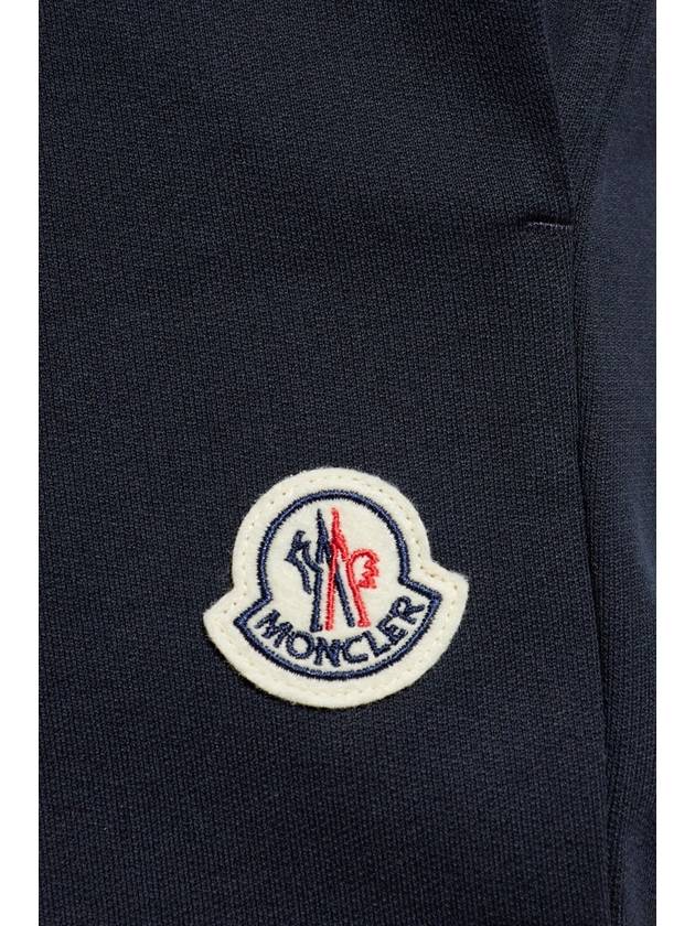 Moncler Sweatpants With Logo, Women's, Navy Blue - MONCLER - BALAAN 5