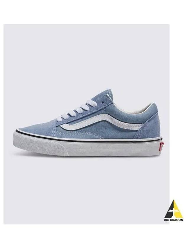 Old school color THEORY Dusty Blue VN0007NTDSB1 - VANS - BALAAN 1