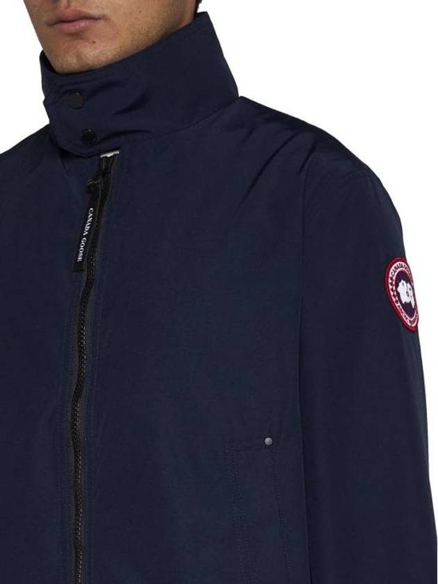 Rosedale Zip Up Jacket Navy - CANADA GOOSE - BALAAN 6