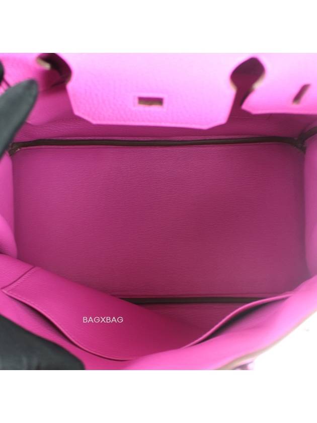 HM Birkin 30 Hot Pink Silver HM42BG010 - HERMES - BALAAN 8