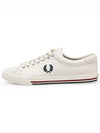 Underspin Leather Low Top Sneakers White - FRED PERRY - BALAAN 1