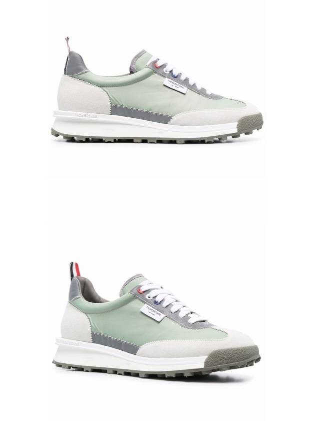 Tech Runner Low Top Sneakers Green - THOM BROWNE - BALAAN 5