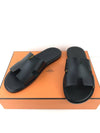 Izmir Sandal Calfskin & Noir - HERMES - BALAAN 3