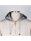 double-sided hooded jacket - BRUNELLO CUCINELLI - BALAAN 5