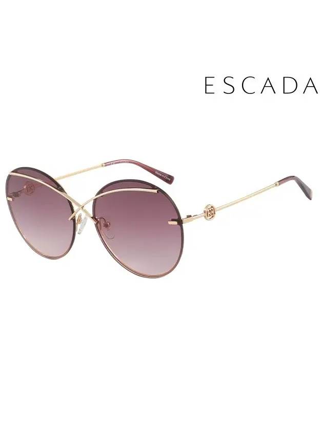 Sunglasses SES C11F 323M Round Metal Women s - ESCADA - BALAAN 2