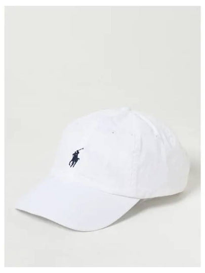 Embroidered Pony Ball Cap White - POLO RALPH LAUREN - BALAAN 2