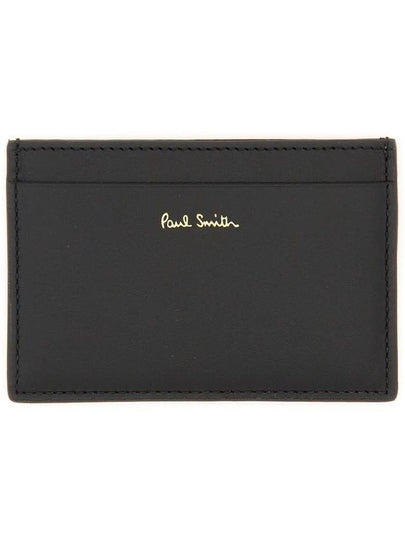 Signature Stripe Card Wallet Black - PAUL SMITH - BALAAN 2