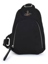 ORB Logo Sling Bag Black - VIVIENNE WESTWOOD - BALAAN 1