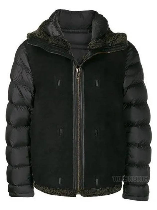 Hooded Shearing Nylon Liner Jacket Black - TEN C - BALAAN 2