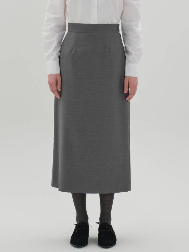 classic H line skirt gray - JUN BY JUN K - BALAAN 1