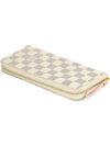 Clemence Damier Azur Long Wallet Beige - LOUIS VUITTON - BALAAN 8