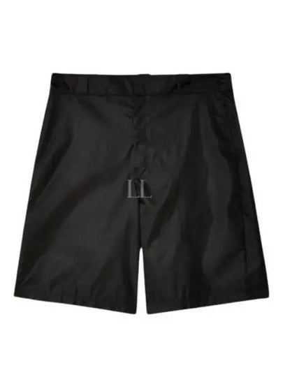 Men's Re-Nylon Bermuda Shorts Black - PRADA - BALAAN 2