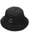 Chrome R Lens Bucket Hat Black - CP COMPANY - BALAAN 2