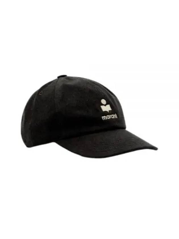 Tomas Embroidered Logo Ball Cap Black - ISABEL MARANT - BALAAN 2