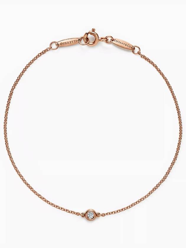 Tiffany Elsa Ferretti Diamond by the Yard Bracelet Rose Gold Bracelet Women - TIFFANY & CO. - BALAAN 1