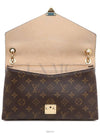 Monogram Palace Chain Shoulder Bag Flap Cross M50069 Dune Color - LOUIS VUITTON - BALAAN 9