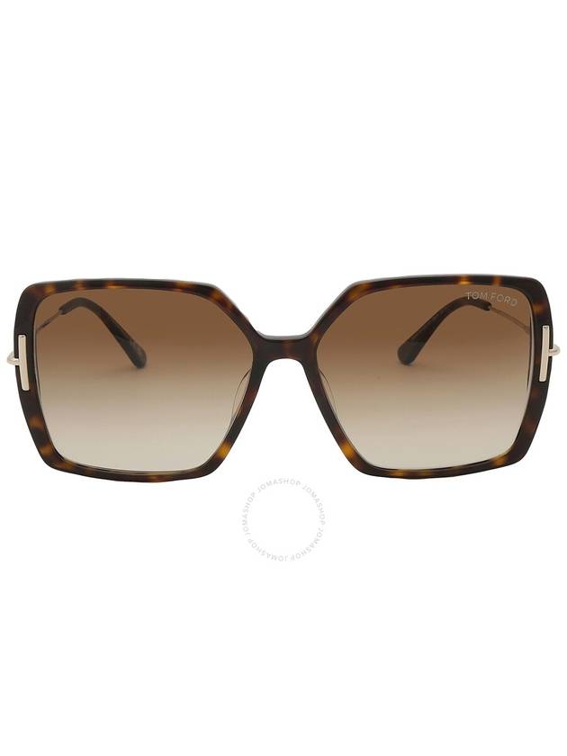 Eyewear Oversized Square Frame Sunglasses FT1039 - TOM FORD - BALAAN 2