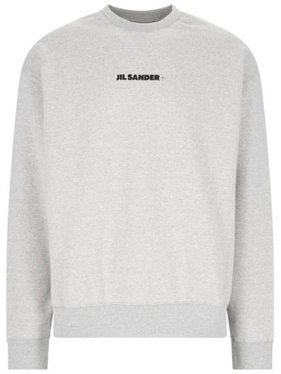 Men's Logo Sweatshirt Grey - JIL SANDER - BALAAN 2