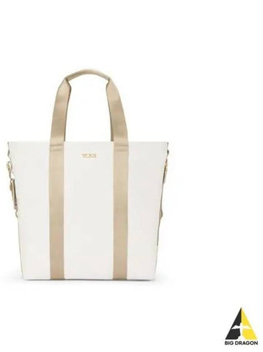 Alpha Bravo Essential North South Tote Bag OFFWHITE Off White Tan 148969A224 - TUMI - BALAAN 1