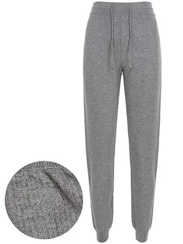 Vinci Cashmere Track Pants Grey - LORO PIANA - BALAAN 2