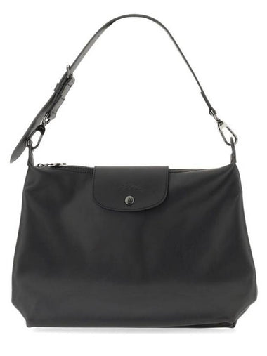 Le Pliage Shoulder Bag Black - LONGCHAMP - BALAAN 1