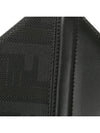 Shadow Diagonal Leather Half Wallet Black - FENDI - BALAAN 6