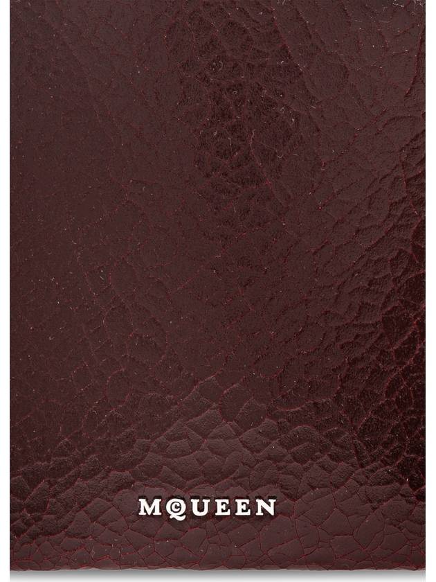 Alexander McQueen Phone Case T-Bar Sling Phone, Men's, Burgundy - ALEXANDER MCQUEEN - BALAAN 6