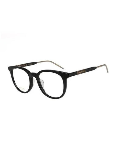 Eyewear Round Acetate Eyeglasses Black - GUCCI - BALAAN 1