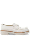 triangle logo leather loafers 2DE144013 - PRADA - BALAAN 1