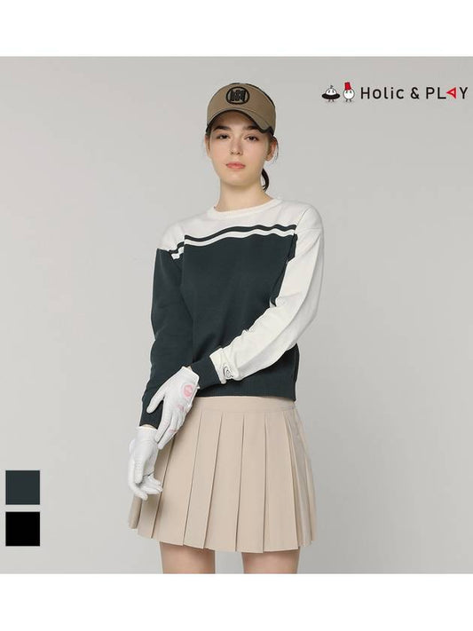 Hole-in-One Character Round Neck SweaterHD1WSW002 - HOLIC&PLAY - BALAAN 2