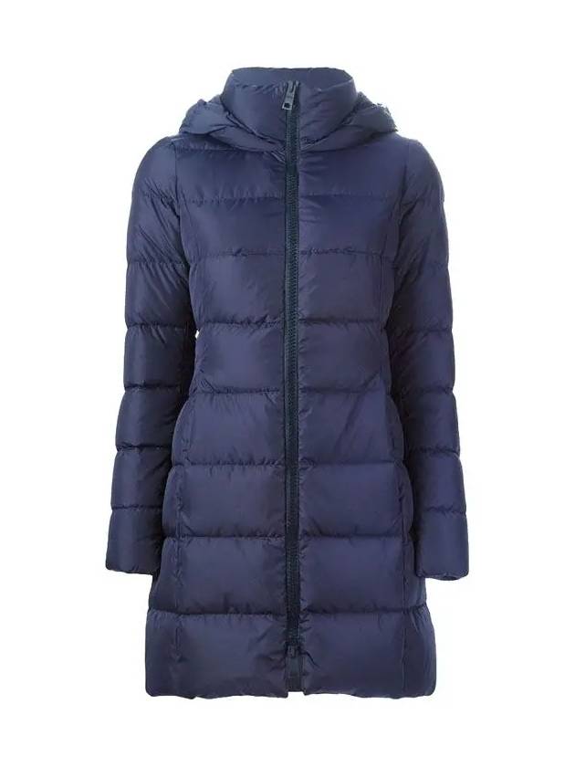 Hooded Long Padding Navy - HERNO - BALAAN 3