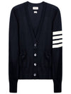 armband women s wool cardigan FKC334A 415 - THOM BROWNE - BALAAN 1