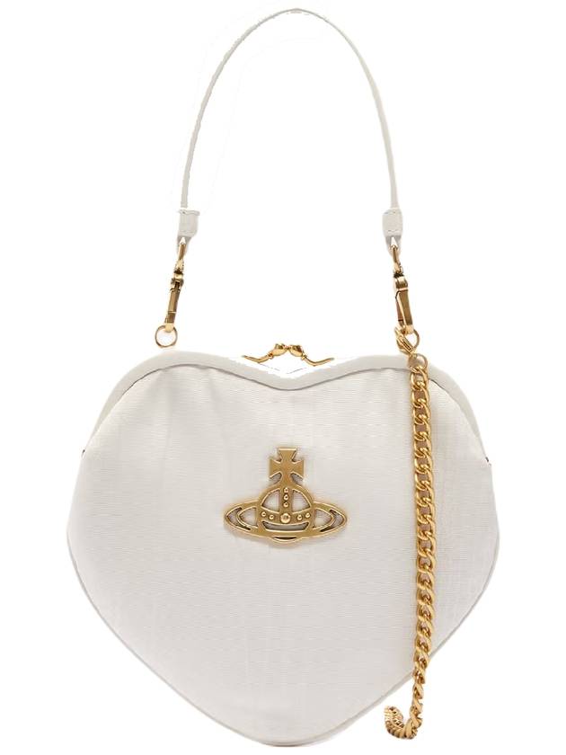 Belle Heart Frame Cross Bag White - VIVIENNE WESTWOOD - BALAAN 2