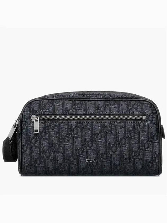 Toiletry Clutch Bag Black - DIOR - BALAAN 2