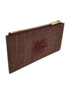 Paisley Jacquard Fabric Card Wallet Brown - ETRO - BALAAN 4