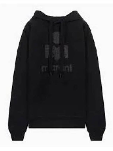 Mansell Logo Hood Black SW0001FAA1M77E01BK 1059748 - ISABEL MARANT - BALAAN 1