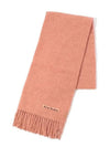 Wool Fringe Scarf Rose Melange - ACNE STUDIOS - BALAAN 2