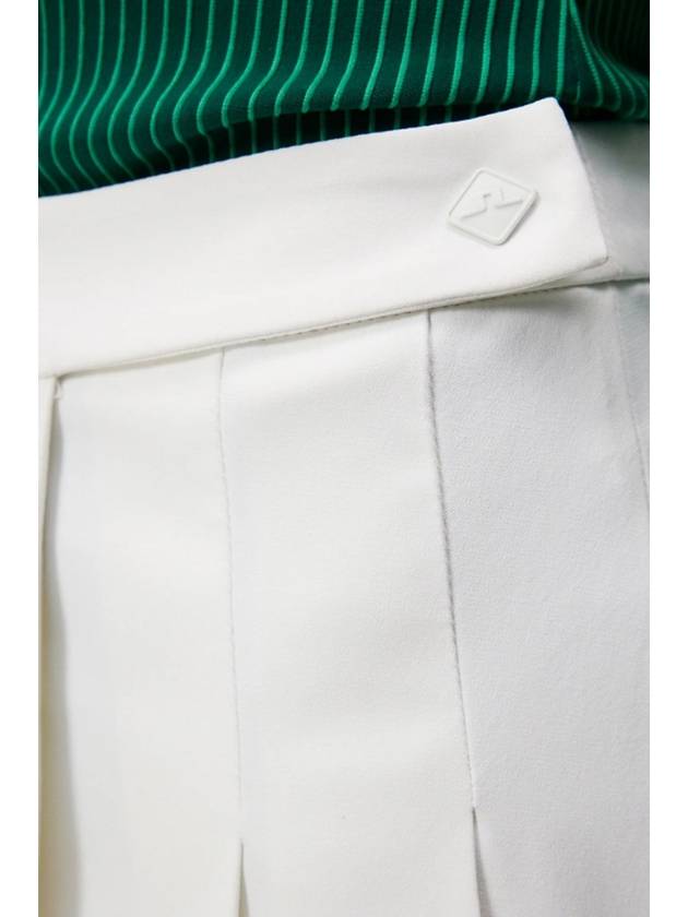 Women s Golf Cataleya Pleated Skirt White - J.LINDEBERG - BALAAN 4