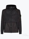 Nylon Metal Windbreake Charcoal - STONE ISLAND - BALAAN 2