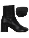 Tabi Leather Middle Boots Black - MAISON MARGIELA - BALAAN 2