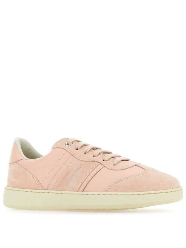 Salvatore Sneakers 030418769280M NYLUNDPINK Pink - SALVATORE FERRAGAMO - BALAAN 3