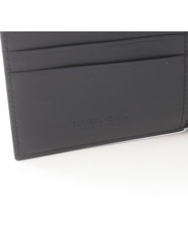 Maxi Intrecciato Coinpurse Half Wallet Black - BOTTEGA VENETA - BALAAN 4