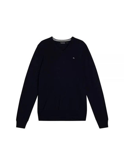 Lymann Merino V-Neck Knit Top Black - J.LINDEBERG - BALAAN 2