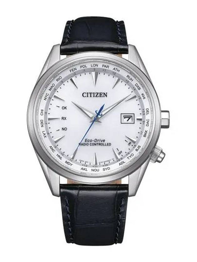 Men s Leather Wrist Watch Radio Control CB0270 10A - CITIZEN - BALAAN 2